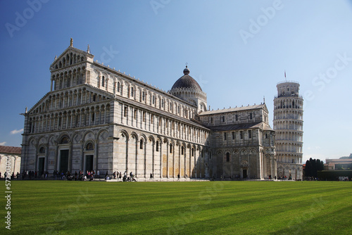 Pisa Cathedral and the Leaning Tower, Pisa, Italy