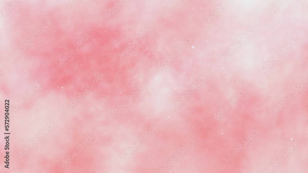 Animation of pink watercolor on white background Animation of pink watercolor on white background
