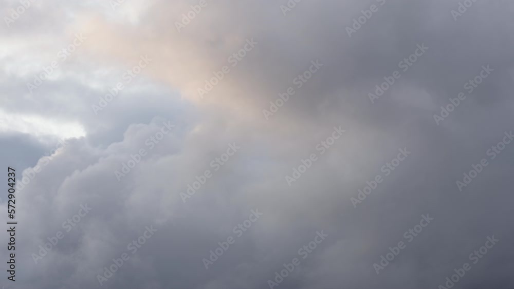 Storm rain clouds slowly drifting on sky Storm rain clouds slowly drifting on sky
