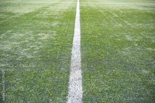 the lines on a soccer field © Ipsimus
