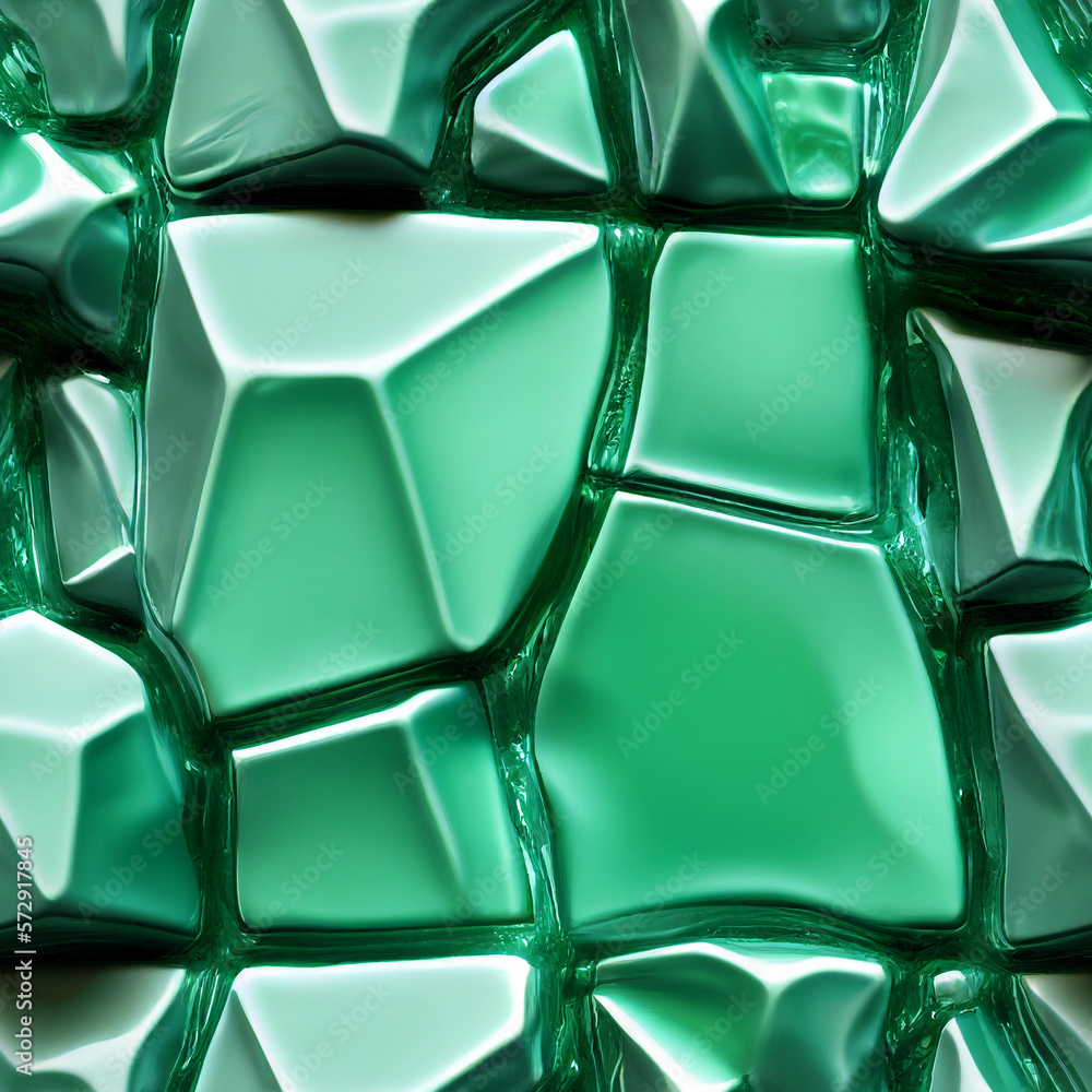 Texture green broken glass, EMERALD Texture green broken glass, EMERALD