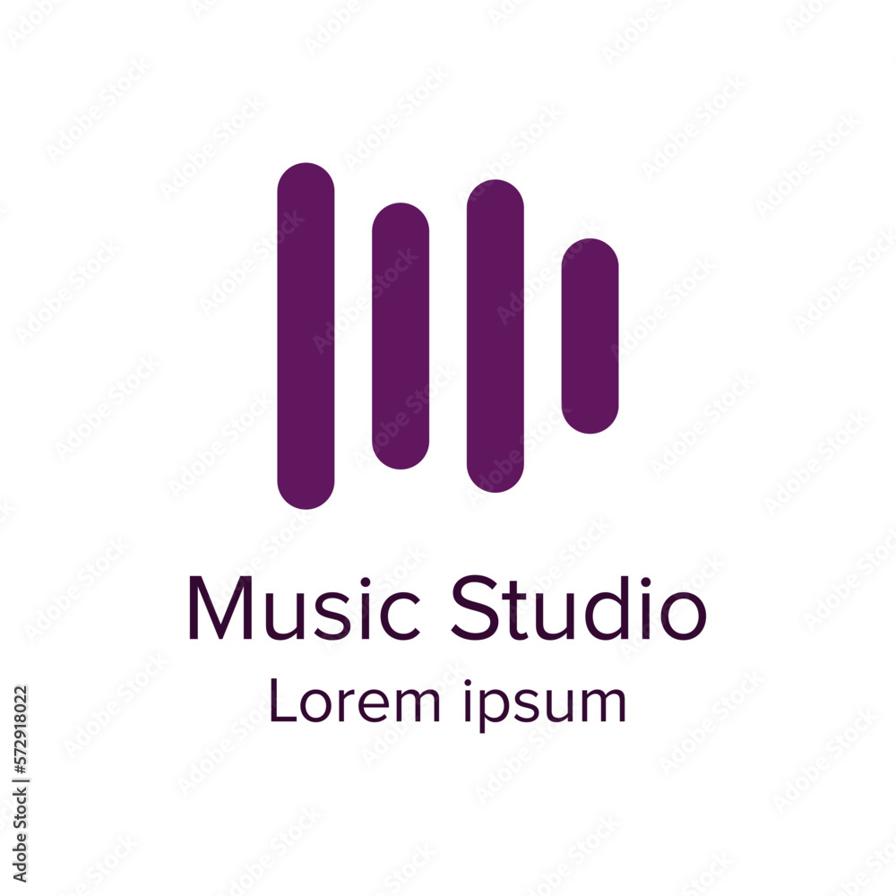 music studio logo for a company, logo vector illustration, and volume logo design. music studio logo for a company, logo vector illustration, and volume logo design.