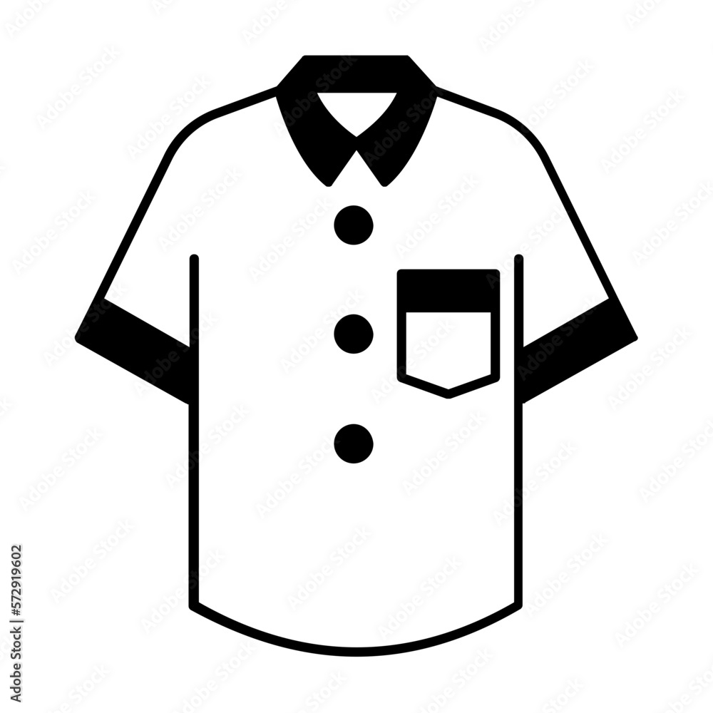 Half sleeve shirt Vector Icon Fully Editable
Half sleeve shirt Vector Icon Fully Editable