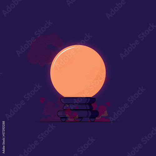 Mystic Crystal Ball vector