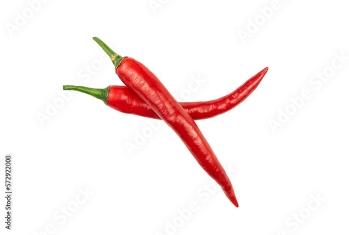 Konstfotografi Group of red chili isolated