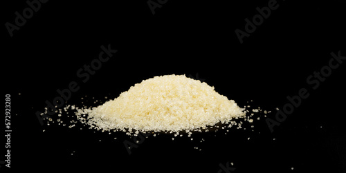 Sugar isolated in clipping path