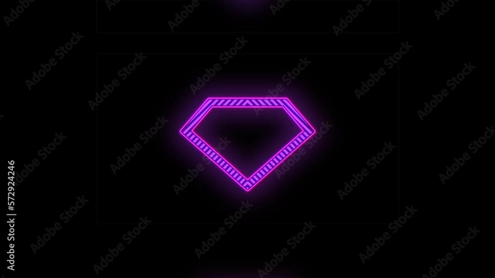 Purple diamonds pattern with led light in club style, motion abstract disco, club and party style background Purple diamonds pattern with led light in club style, motion abstract disco, club and party style background