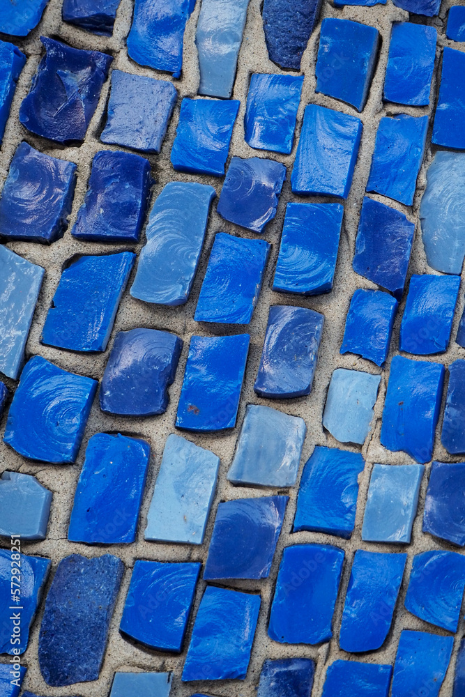 Fototapeta premium colored stones - the floor near the playground
