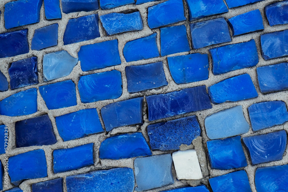 Fototapeta premium colored stones - the floor near the playground