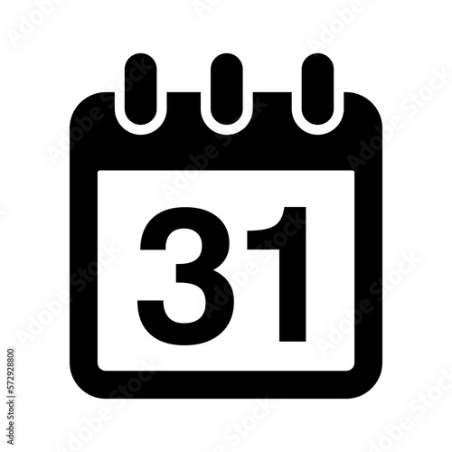 last month day vector icon