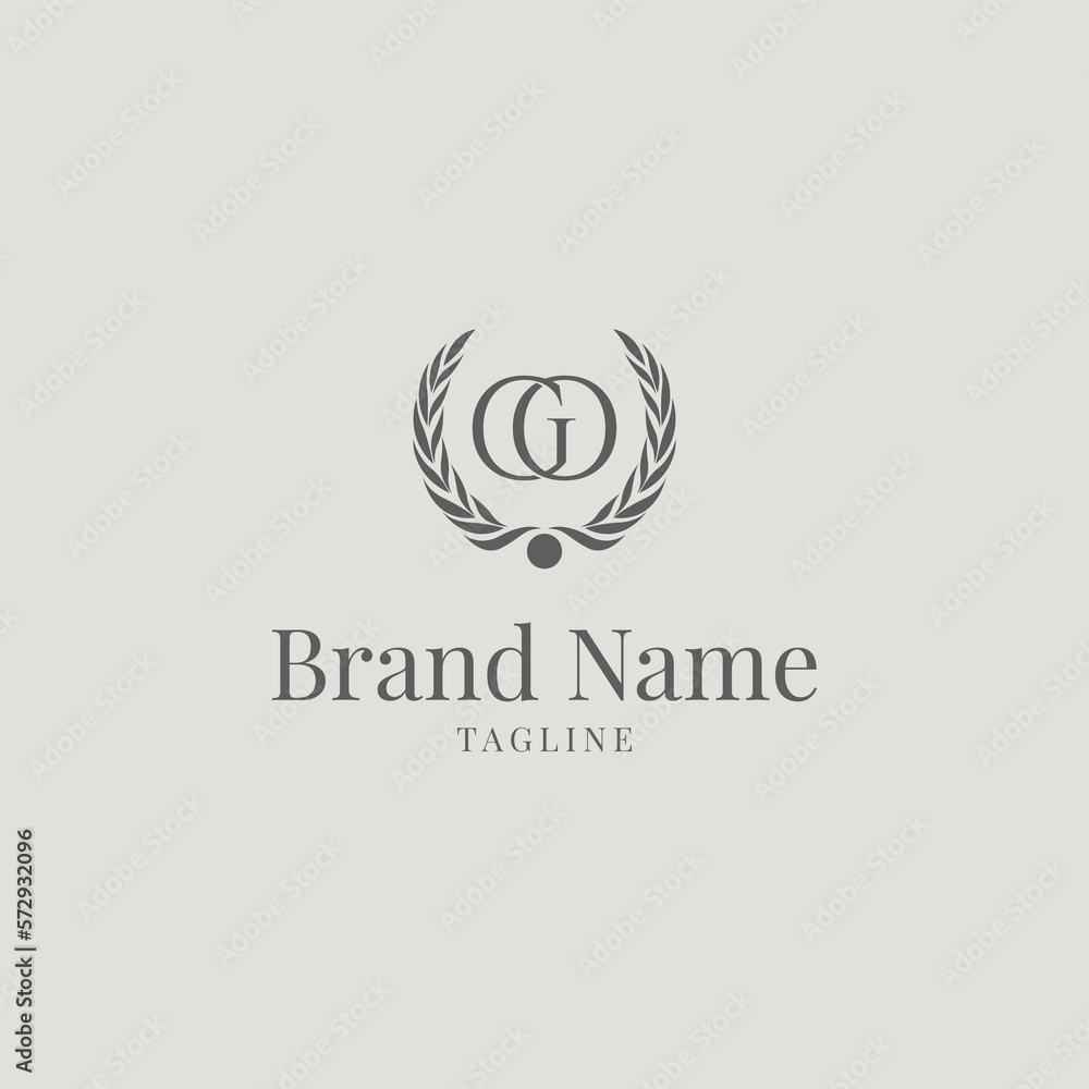 Wheat GO fashion elegance luxury logo grey Wheat GO fashion elegance luxury logo grey