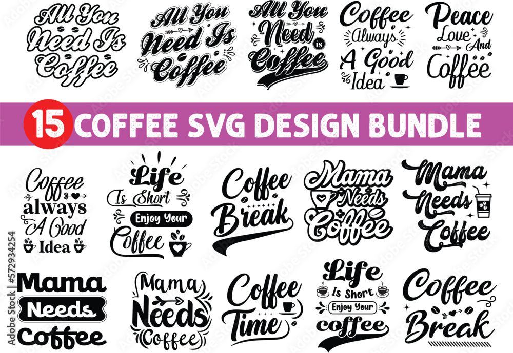 Coffee SVG Quotes Bundle, coffee SVG, Mug Svg, Mug Svg Bundle, Coffee Quote Svg, Mug Quote Svg, Coffee Mug Svg, Vector Png Eps Jpeg, Coffee SVG Design File, coffee design, funny coffee SVG file, Coffe
