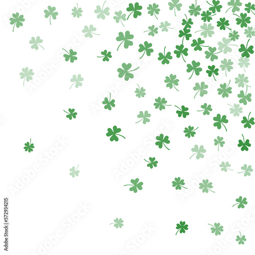 St. Patrick's day clover background