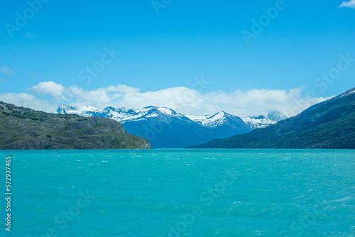 Panoramic view of the Argentino Lake - El Calafate, Argentina