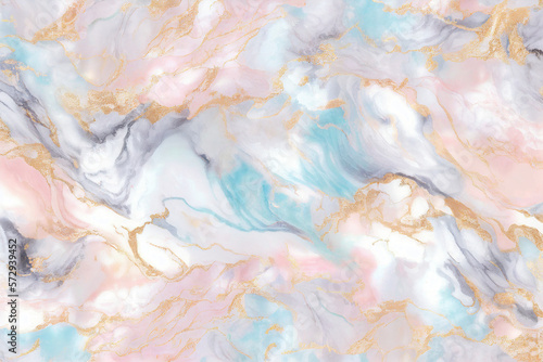 Luxury marble texture. Beautiful fluid art wallpaper. AI 