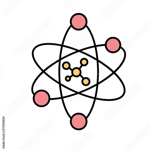 Electron Vector Icon

