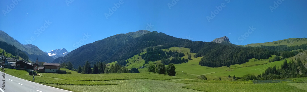 Naklejka premium panorama 2