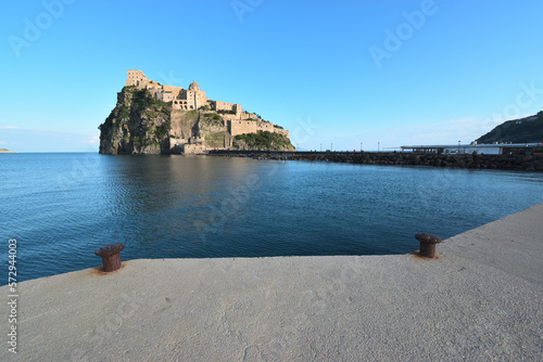  Aragonese castle, Ischia island, Italy