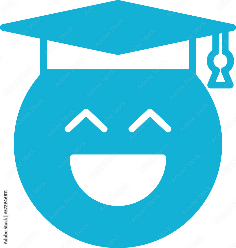 graduated student emoticon graduated student emoticon
