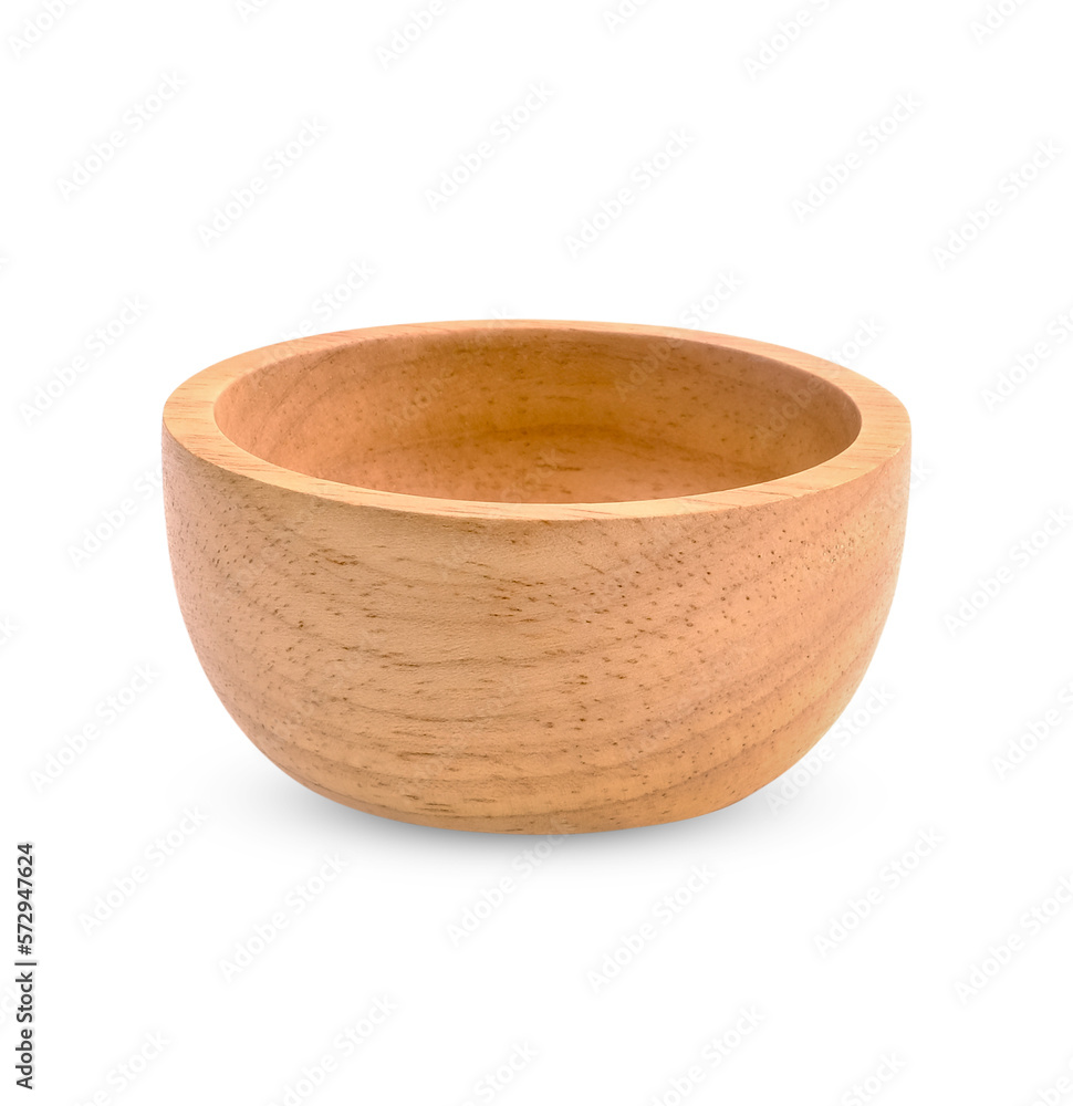 Wooden cup on transparent background Wooden cup on transparent background