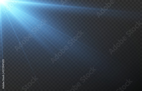 Vector blue light png. Blue flash png. Blue glow. Magic light. Rays of light png.
