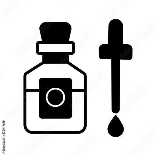 Chemical test Vector Icon

