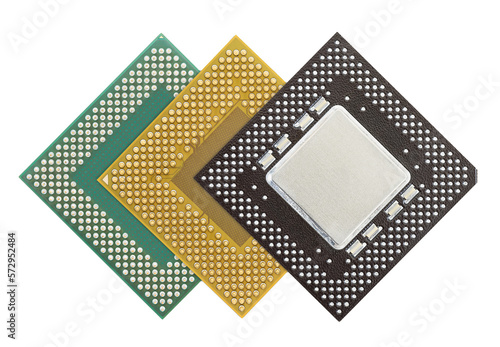 Central processing unit or Computer chip
