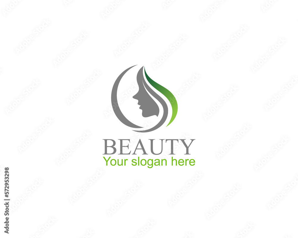 Beauty woman logo for your business salon skin care and spa Beauty woman logo for your business salon skin care and spa
