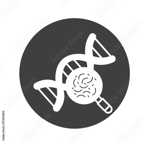 DNA germs Vector Icon

