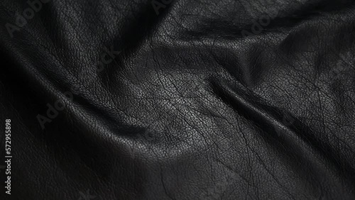 footage of dark leather background