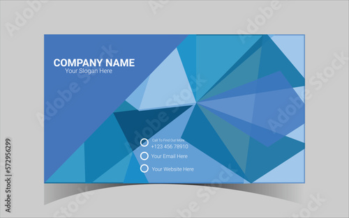 Its a international business corporate card design.