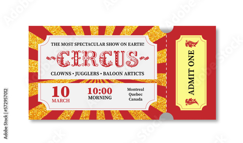 Circus ticket