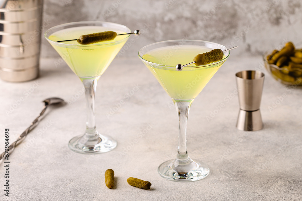 Dill Pickle Martini Vodka.