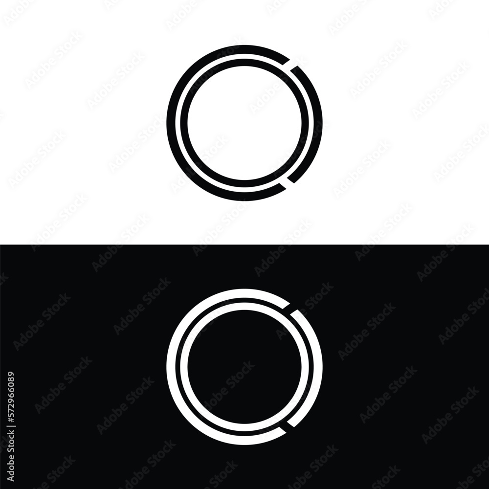 Round circular banner frames, borders . Circle vector logo Round circular banner frames, borders . Circle vector logo