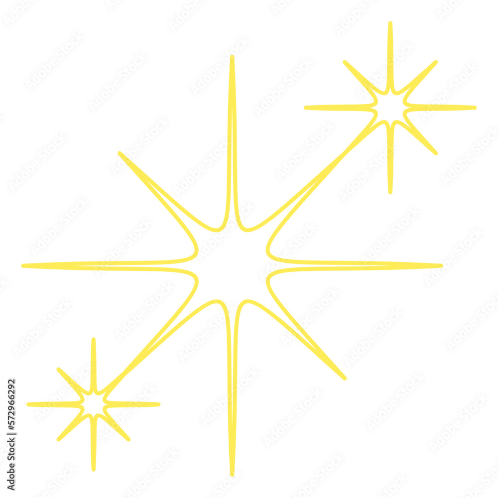 Star Sparkle Shape Star Sparkle Shape