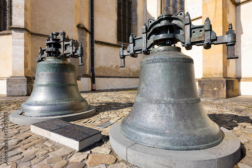 St. Egidius Basilica in Bardejov, UNESCO site, Slovakia photo