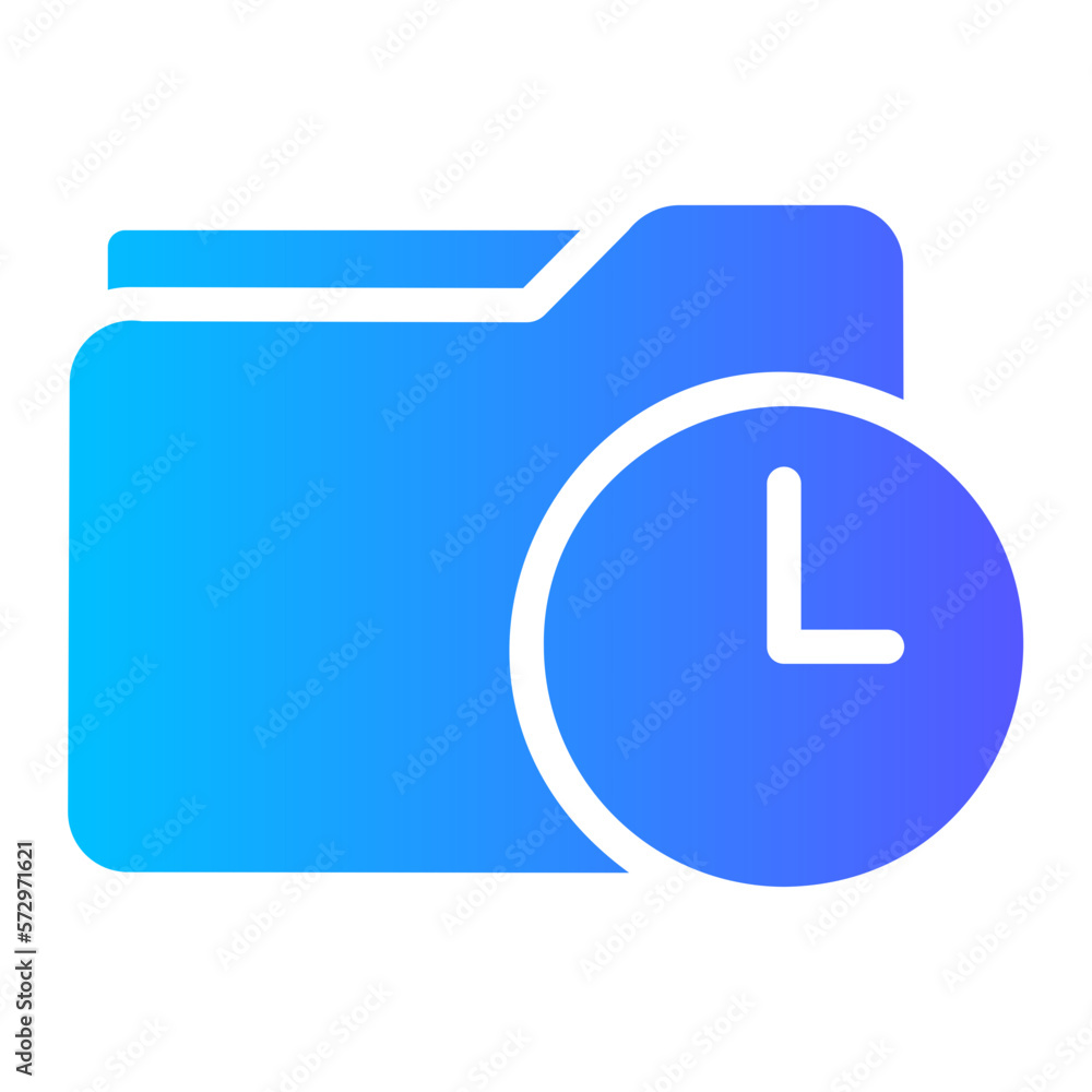 folder gradient icon