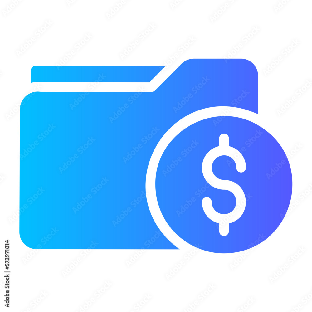 folder gradient icon folder gradient icon