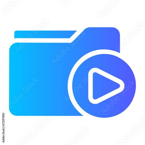 folder gradient icon
