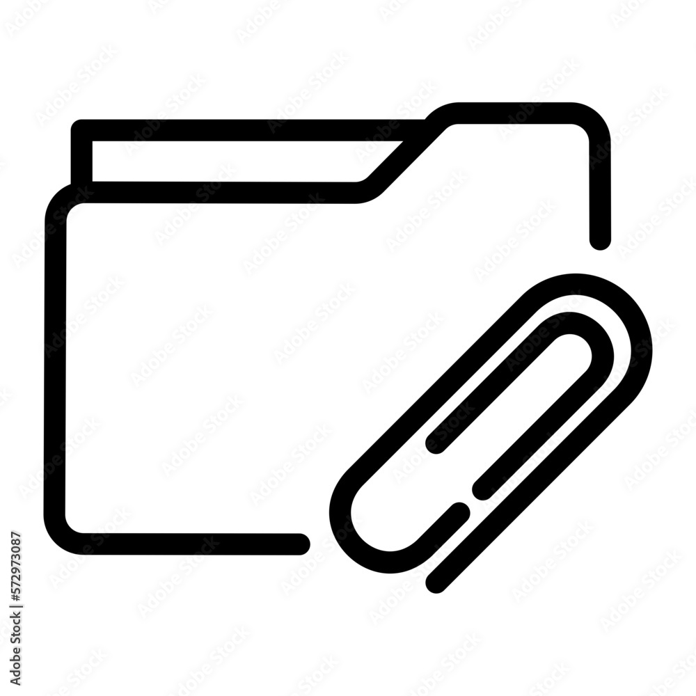 folder line icon folder line icon