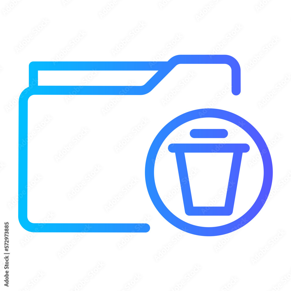 folder gradient icon folder gradient icon