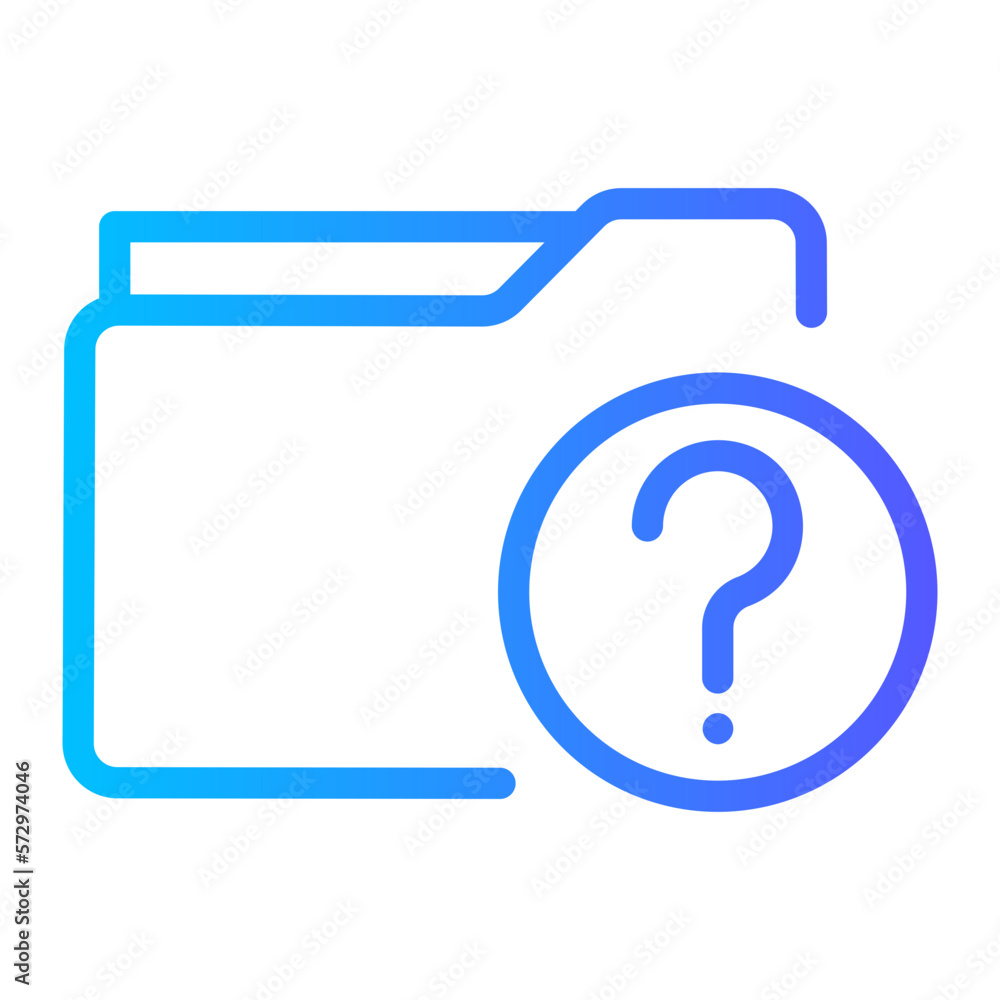 folder gradient icon folder gradient icon