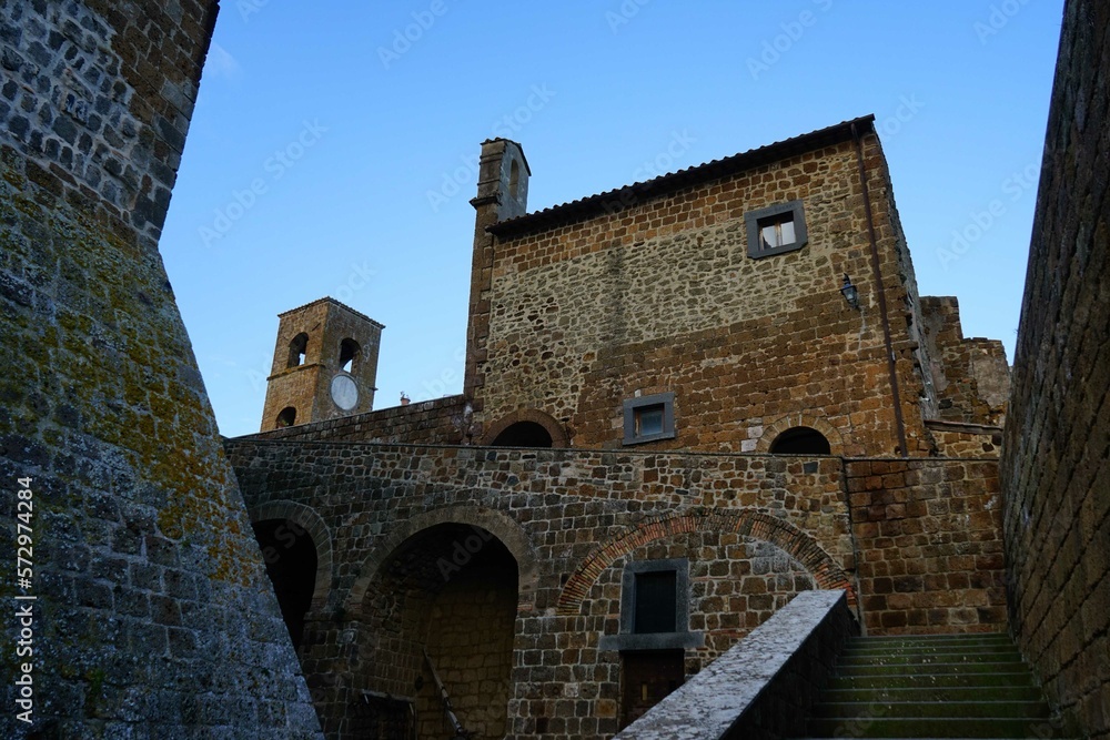 Celleno, the ghost village, Viterbo, Lazio, Italy
