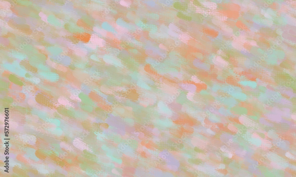 Chaotic brush strokes, wet texture. Pastel colors. Seamless background.