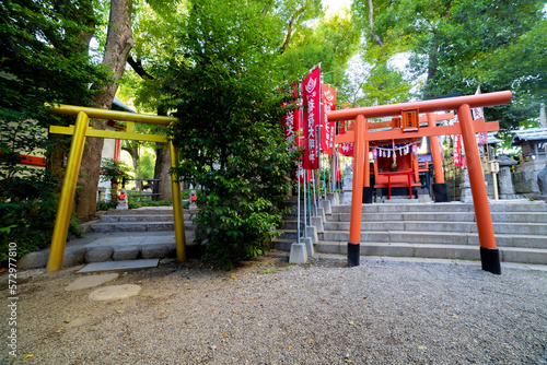 A traditional gate at Japanese Shrine