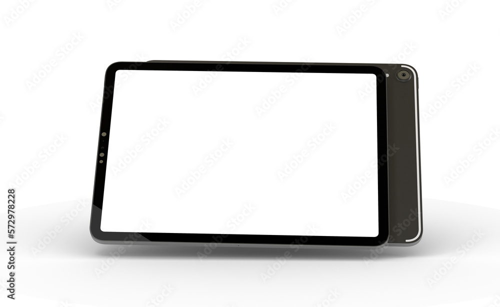 tablet pc - Modern black tablet computer isolated on white background. tablet pc - Modern black tablet computer isolated on white background.