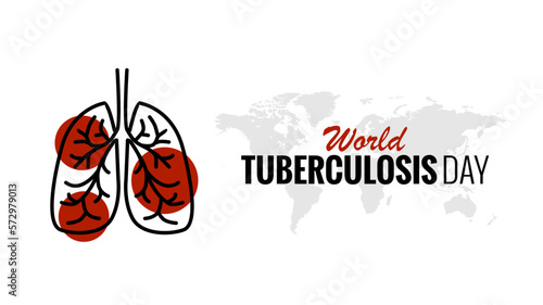 world tuberculosis day banner template