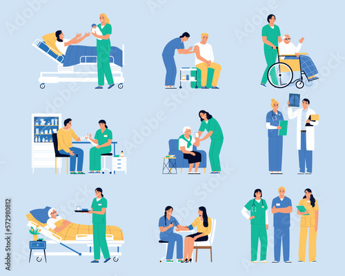 Nurse Flat Set