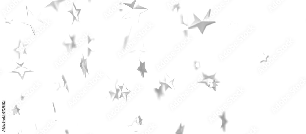 A gray whirlwind of silver snowflakes and stars. New A gray whirlwind of silver snowflakes and stars. New