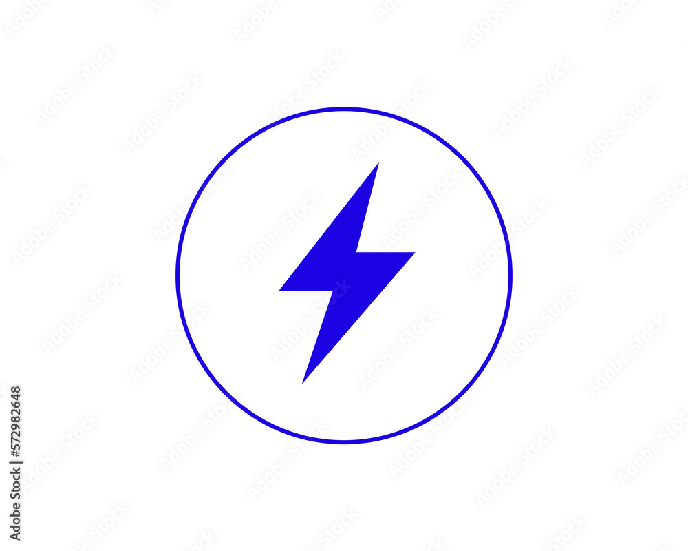 Isolated Concept of electricity in a flat style. Ecology thin line icon. Green Energy editable stroke icon. Vector illustration Isolated Concept of electricity in a flat style. Ecology thin line icon. Green Energy editable stroke icon. Vector illustration